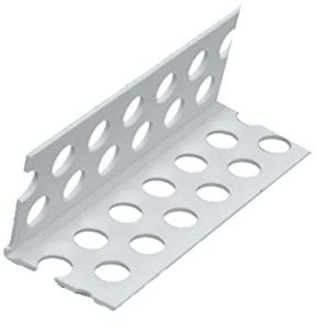 10 Stab PVC-Kantenprofil 25 mm 90° 250 cm = 25 m Eckprofil Kantenschutz Spachtelprofil Trockenbau Trockenbauprofil
