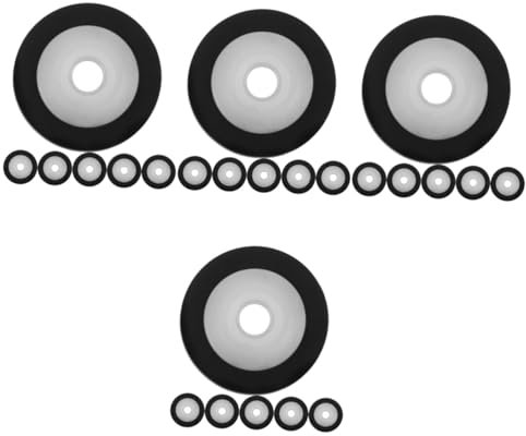 UPKOCH 24pcs Replacement Pinch Roller for Cassette Recorder Audio Radio Tape Recorder Machine Sturdy Pulley Bearing Wheel