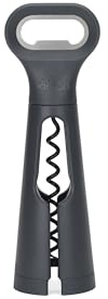 Joseph Joseph Duo 3-in-1-Korkenzieher, Schwarz