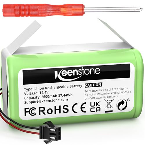 3200mAh Batería de Respuesto para Conga Excellence 1090 990 950 1790, Ecovacs Deebot N79 N79S DN622 RoboVac 11 11S 30 35C y IKOHS Netbot S14 S15