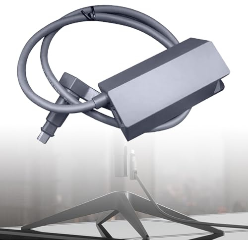 Adaptateur Ethernet Internet par Satellite, Antenne Parabolique Rectangulaire, Câble USB Powerline, Kit Internet V2 pour Cordon d'alimentation POE DC et Accès Réseau