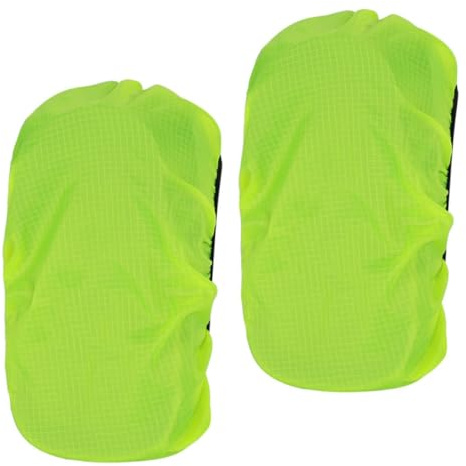BESPORTBLE 2 Stück Fahrrad Gepäcktaschen Oberrohrtaschen mit Regenschutz und Schutzüberzug aus Wasserfestem Material für Regnerische Tage Beim Radfahren