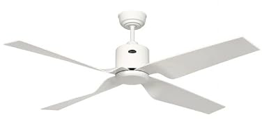 CasaFan Ventilateur de plafond 413263 Eco Ventos IP44 132 blanc avec Wi-Fi