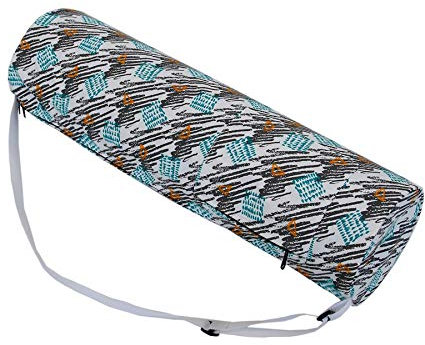 Fuhjythy Toutes Les à Main à GlissièRe pour Tapis de Yoga avec des de Rangement Multifonctionnels Blanc
