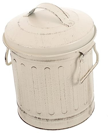 VICASKY Secchio Per La Cenere Del Secchio Di Cenere Domestico Con Manico Secchio Per Cenere Lattina Senza Pala Del Coperchio Foyer Casa Spazzare Bruciare Ferro Da Stiro