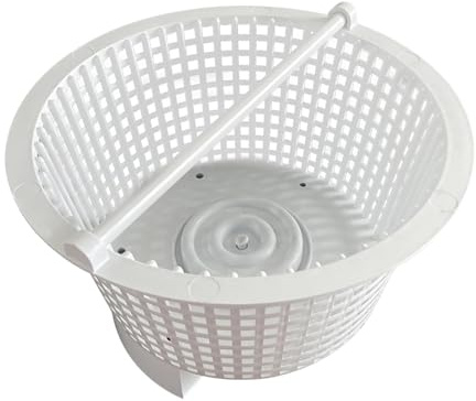 Generico Pool Skimmer Basket, Yard Debris Strainer, Replacement Filter Basket, Durable Handle, Heavy-Duty Design, Enduring Durability, Made from Excellent ABS Material, 7.5x4.33in