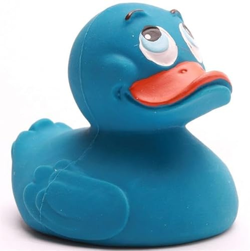 Duckshop I Badeenten I Quietscheente I Quietscheentchen I Geschenk für Freunde I Präsent Sammler (Duckshop I Badeente -blau -)