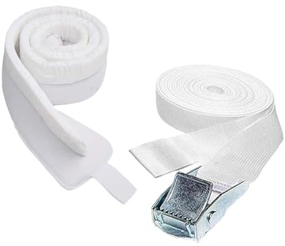 mophrati Kit di collegamento per ponte letto regolabile che consente una facile combinazione di letti singoli con cinghia riempimento antiscivolo sicura per il comfort del sonno Connettore per