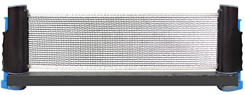 BEST SPORTING Tischtennis-Netz Flexi I Netz für Tischtennisplatte Outdoor & Indoor I bis 1,70 m ausziehbares Tischtennisnetz für jeden Tisch bis 5 cm Dicke I Tischtennis Zubehör