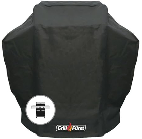 Grillfürst Grill Abdeckhaube - robuste Grill-Abdeckung 127 x 54 x 113 cm, wetterfest und wasserdicht, Abdeckung Gasgrill, Abdeckplane für Grillfürst Gasgrill Modell G310