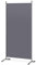 Angel Living Biombo Separador de 1 Panel, Decoración Elegante, Separador de Ambientes Plegable, Divisor de Habitaciones, 80X180 cm (Gris)