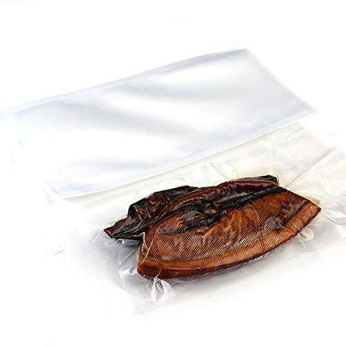 Qis.GH Sacchetti di Vuoto di Cibo, BPA Libero Vacuum Sealer Sacchi per Il Sottovuoto Alimentare Sigillatrici, Adatto per Oltre Il 90% di Sigillatura sotto Vuoto Macchine sul Mercato,200pcs,28 * 35CM