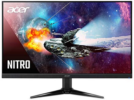 Acer Nitro QG271 Bipx 27 pulgadas Full HD (1920 x 1080) Gaming VA Monitor | Tecnología AMD FreeSync | 75 Hz Frecuencia de actualización | 1 ms VRB | 1 x Display Port, 1 x HDMI 1.4 y 1 x VGA