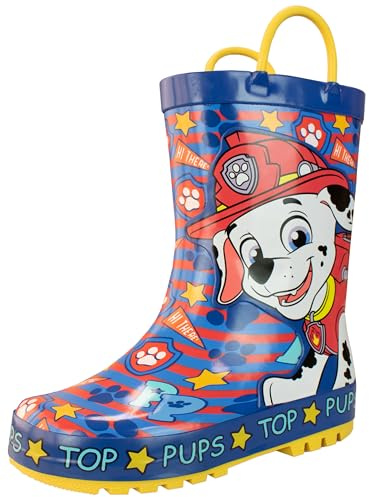 Paw Patrol Botas Impermeables para Niños La Patrulla Canina Azul EU 28 (UK 10)
