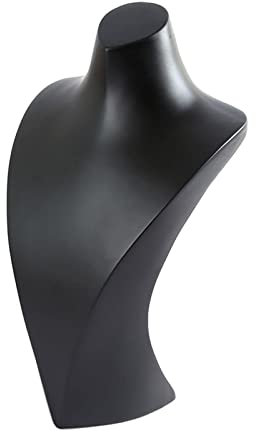IXART Schmuckständer Harz Halskette Kette Schmuckbüste Display Halter Ständer Halskette Anhänger Halter Brustständer 3D Schmuckbüste Ständer Schmuckhalter (Größe: 16,5 cm)