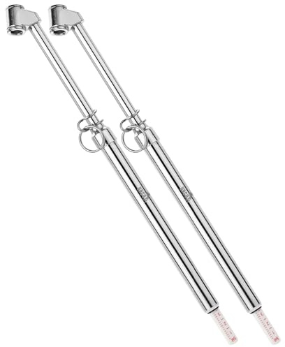 UNCO Dual Head Tire Pressure Gauge - 2 Pack, 10-150PSI, Car Tire Gauge