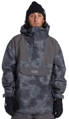 DC Shoes Men's DC-43 Anorak Sweatshirt, Overspray, XL