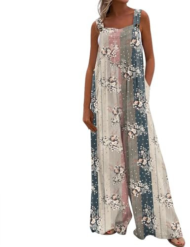 Saymany Overall Damen Kuschelig Outfit Latzhose Overall Damen Festlich Jumpsuit Mädchen Kuschelig Faschingskostüme Damen Overall Damen Winter Arbeitsoverall Damen Latzhose Damen Jeans(3-Beige,M)
