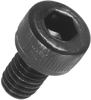 Kozelo 50 Stück Zylinderschrauben mit Innensechskant - [M4-0,7 x 6mm] Schrauben Kohlenstoffstahl Schwarzoxid DIN 912 Vollgewinde Innensechskantschraube für Industrielle Mechanischen