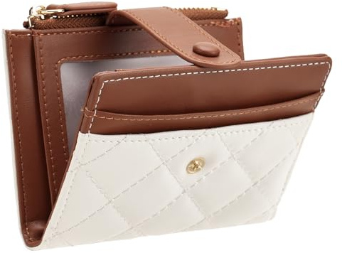 GAEKEAO Geldbörse Damen Klein,Kleines Portemonnaie Damen Geldbeutel Leder mit RFID Blocker Slim Wallet,Geschenke für Frauen Brieftasche