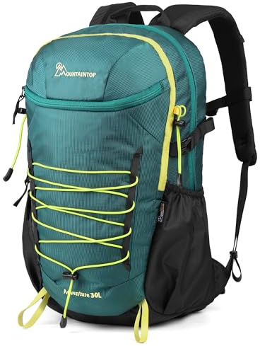 Mountaintop 25 L/30 L vandringsryggsäck, dagryggsäck för damer och herrar för dagsvandring, utomhus, cykelturer, 30L, Ryggsäck Ryggsäckar
