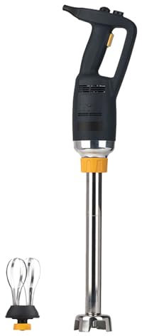 TYH Licuadora de Mano Profesional, procesador de Alimentos con batidor de Huevos, Motor de 350 W, Eje de 200 mm, 4000-16 000 RPM, batidora portátil Multiusos para sopas, Batidos y purés