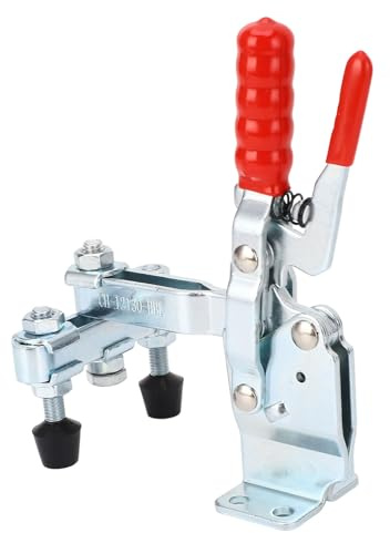 Quick Release Vertical Clamp Dual Head Dual Handle 227kg Clamping Force Vertical Gear Clamp for Vibration Machines