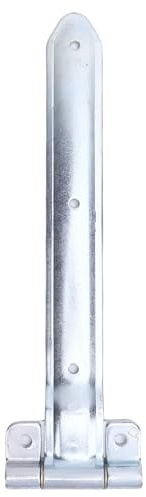 Charnière de porte de remorque Heavy Duty Offset Bent la charnière en métal pour le côté Cargo fermé Utility RV Portes Construction durable de 16 pouces