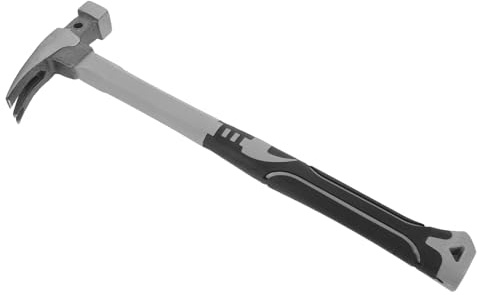 DECOMELODY Martello da Falegname Robusto con Punta Magnetica Antiscivolo Martello Piccolo Multifunzione per Carpenteria Ristrutturazioni Casa e Assemblaggio Hardware