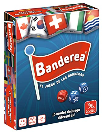 Ludilo - Banderea | Juegos Educativos Niños 5 Años O Más | Juego Cartas Niños De 2 A 10 Jugadores | Juego De Mesa 5 Años O Más | Juego Cartas De 30 Min | Regalos Educativos