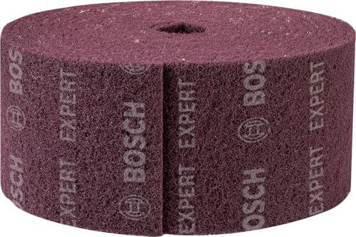 Bosch 1x Rollo de vellón EXPERT N880 para lijado manual | para Láminas de acero, Acero inoxidable, Anchura 150 mm, Longitud 10 mm, Professional Accesorios Lijado manual
