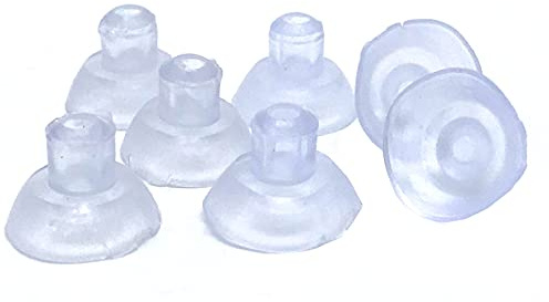 200 ventose per tavoli in vetro, in plastica trasparente, senza ganci, per la decorazione della casa (diametro 15 mm)
