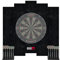 ONE80 Dartboard Surround, Dartscheibe Schutz Dart Auffangring für Dartscheibe, Dart Wandschutz Holz Wooden MDF Dartscheibe Schutz, Schwarz