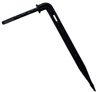 Sprinkler-Bewässerungsrohrarmaturen 100 stücke Micro Tropf Bewässerung Dripper gebogen Pfeil Dripper Garten Treibhaus Blumen und Blumen Wassereinsparung Bewässerungsgeräte (Color : Joint)