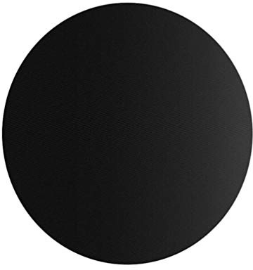 DOITOOL Runde Grillmatte 2 Stück 40cm PTFE Beschichtet Schwarz | Wiederverwendbar, Antihaftbeschichtet, für Fisch und Gemüse, Leicht zu Reinigen