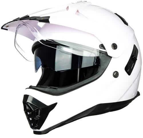 JIEKAI Adventure Helme Motocross Helm Sicherheitsnorm ECE 22.05 Motorradhelme,Roller Ski ATV Helm