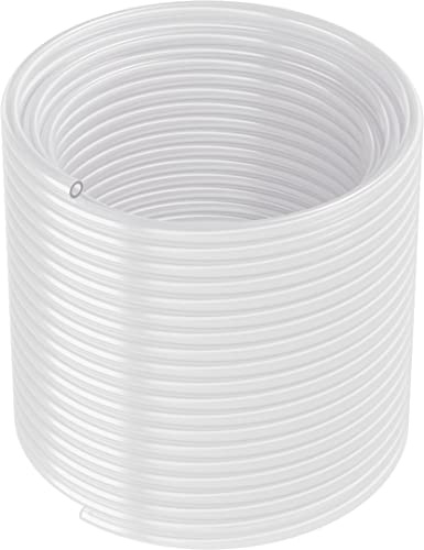 ARKA Silikon-Schlauch - 4/6 mm, 10 m, Transparent - Hochwertiger, lebensmittelechter Silikon-Schlauch, ideal für Aquarien und Teiche