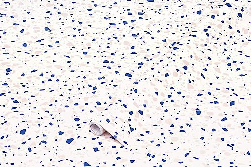 d-c-fix Självhäftande Folie Terrazzo neo 200 x 67.5 cm | Tvättbar och självhäftande dekorativ film för kök, skåp, bord och fönsterbräda – modern och hållbar