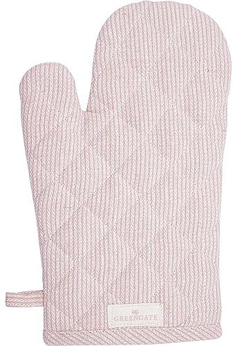 GreenGate Ofenhandschuh Alicia Pale PINK Rosa Baumwolle Grillhandschuh BBQ
