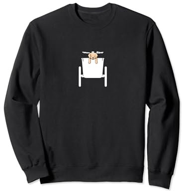 Lastenfahrrad Lastenrad Hunde Fahrradkurier Sweatshirt