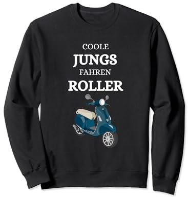 Motorroller Mofa Moped Scooter Rollerfahrer - Roller Spruch Sweatshirt