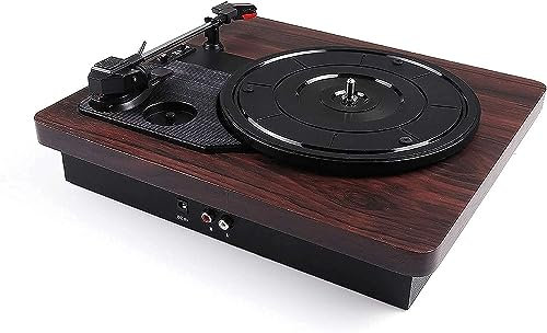 ASerZenith Tocadiscos, Tocadiscos fonográfico Tocadiscos de Vinilo Tocadiscos de Vinilo Fonógrafo Necesita un Amplificador de Potencia Externo Tablet