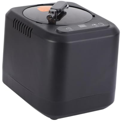 perfk 3L Sauna Steam Machine 1200W UK 220V Plug Bathroom Steamer Sturdy Timing Function for Home SPA Steam Generator, Black
