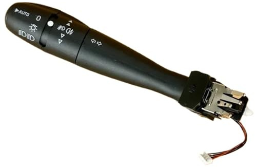 Indicadora de la Columna de Dirección Interruptor De Intermitentes Faros Delanteros Coche, Palanca Dirección, Uso Apto Para Peugeot 206, 207, 301, 307 (96439233ZL, 96530930XT, 96450912ZL)