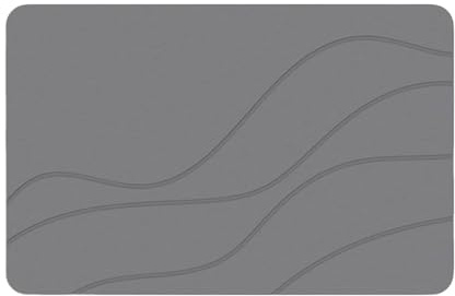 Genérico Alfombrilla De Ducha - Alfombrilla Piedra Diatomita Super Absorbente Y Antideslizante - Alfombra Baño Secado Rapido para Bañera, Ducha Y Cuarto De Baño