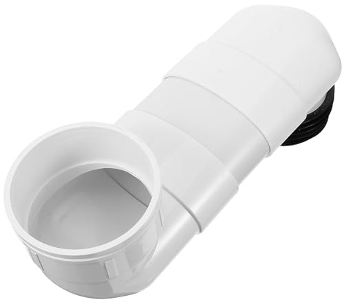 INOOMP Spostamento Wc per Bagno Connettore Flangia Wc in Materiale Robusto, Set Prolunga 10 Cm, Installazione Semplice e Sigillatura Ermetica per Sanitari Domestici