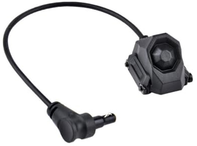 okyass Tactical Modular Button Remote Activation Pressure Switch for SF M300 M600 PEQ15/L3 Series Weapon Light and Tactical Flashlight,for 20mm Picatinny Rail (Crane Laser Plug)