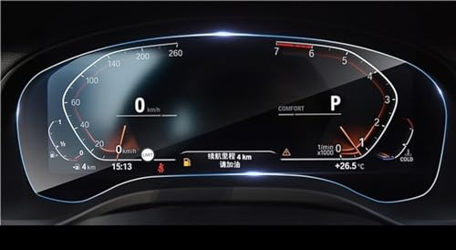 Interior del automóvil Compatible Con 7 Para La SERIE G11 G12 2015-2023 Película Para Salpicadero Coche Monitor Protector Pantalla Película Protectora Vidrio Templado Para Navegación ( Color : 2019-20