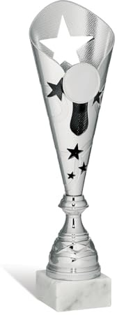 tecnocoppe Coppa Altezza 39,50 cm. Targhetta Personalizzata Omaggio