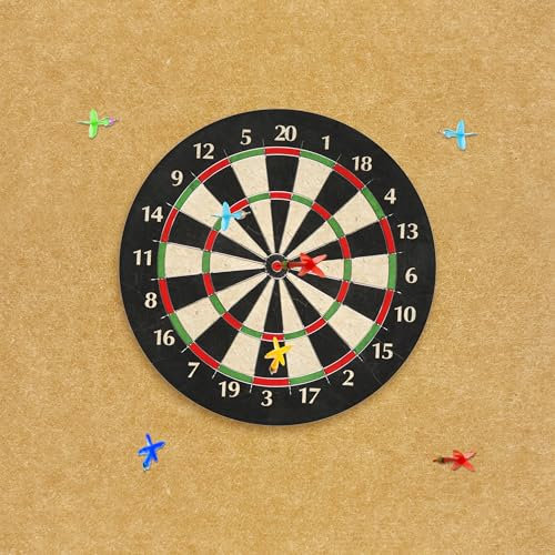 Dartscheibe Wandschutz Dartscheibe Surround Kork 4pcs Selbstklebend Gespleißte Wand Surround Board Einfache Montage Dart Surround Kork Tan